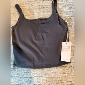 NWT Black camisole w/ built in padded bra